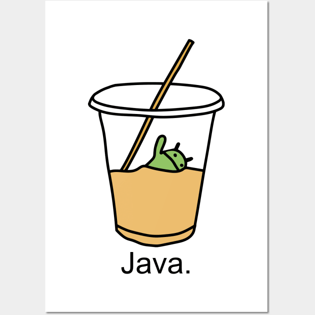 Java Programing Wall Art by kalemstudio